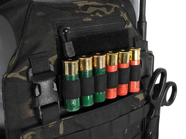 6rd Shotgun Pouch - Black [8FIELDS]