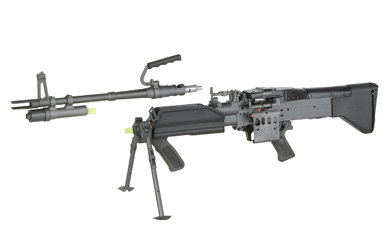 MK43 Mod0 Navy Seals LMG max. 0,5J AEG, optimierte Drosselung