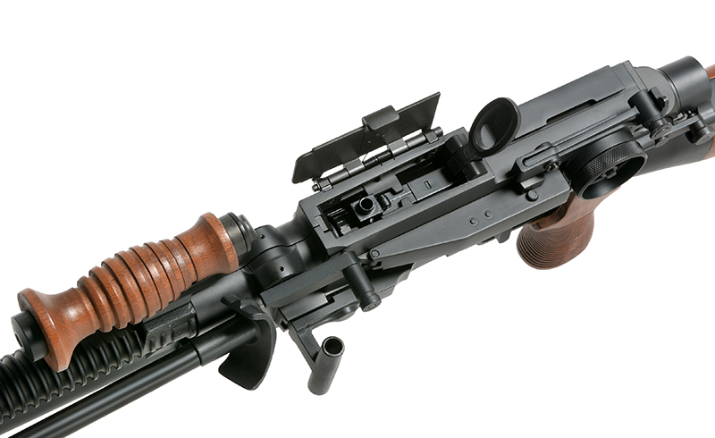 Japan Type 96 MG, max 0,5J AEG, Echtholz, optimierte Drosselung