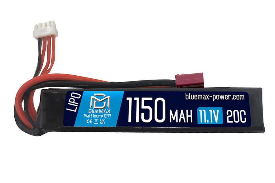 BlueMAX LiPo 11,1V 1150mAh 20/40C Sticktype
