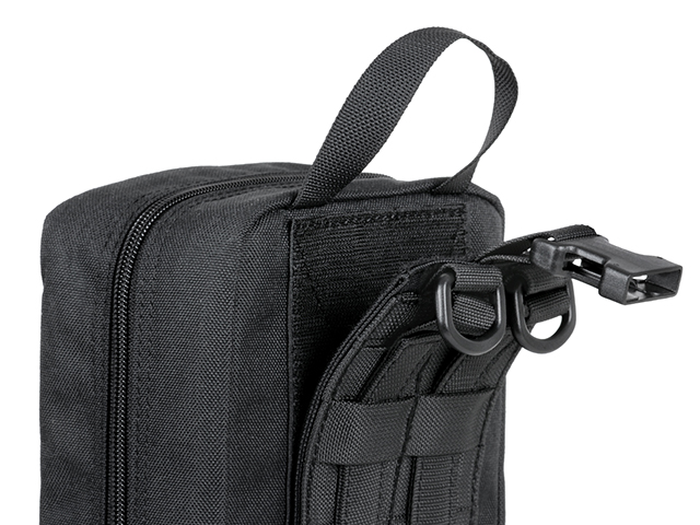 Large Rip-Off Medical Pouch - Black [8FIELDS]