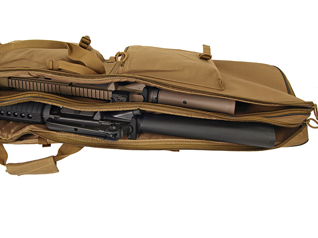 47   double rifle gun case - coyote [8FIELDS]