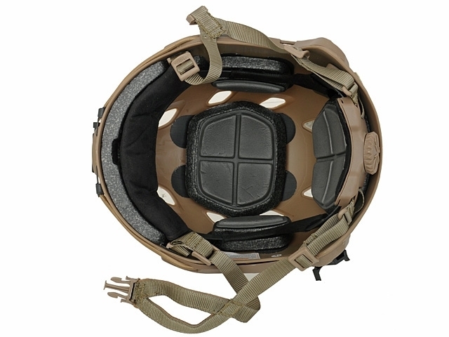 FAST BJ Helmet Replica with quick adjustment - Coyote [EM]