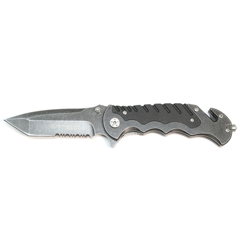 Border Guard  Serrated Tanto Folder (Smith & Wesson - SWBG10S)