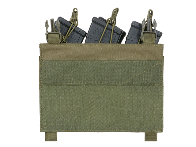 Buckle Up Triple AK Mag/Pistol Pouch Panel - Olive