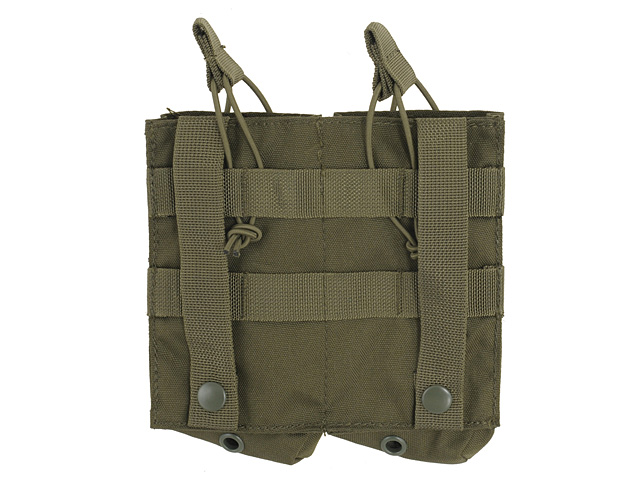 Open Top Double 7.62x39 AK Mag Pouch - Olive [8FIELDS]