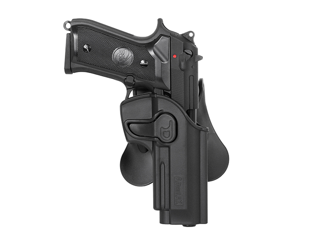 Beretta M9/92F Airsoft Holster Series - Black [Amomax]