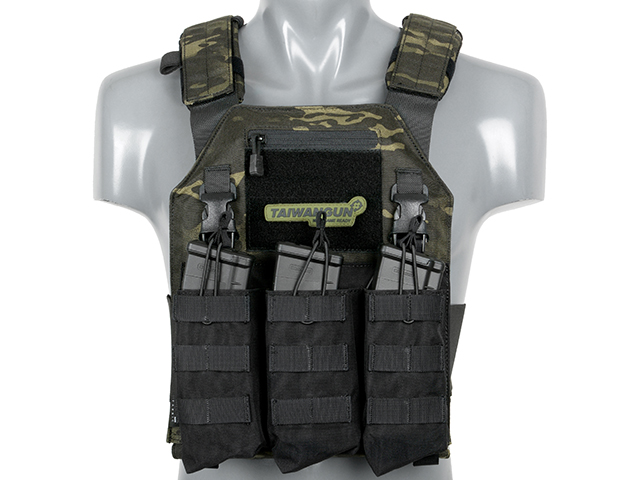 Buckle Up Triple AK47/AKM Pouch Panel - Black