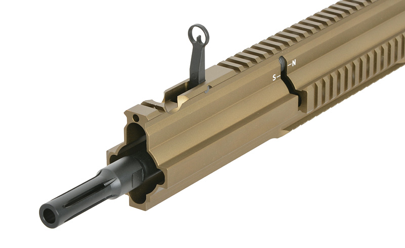 EC-204 DMR S-AEG mit Eshooter ETU, Grün/Braun