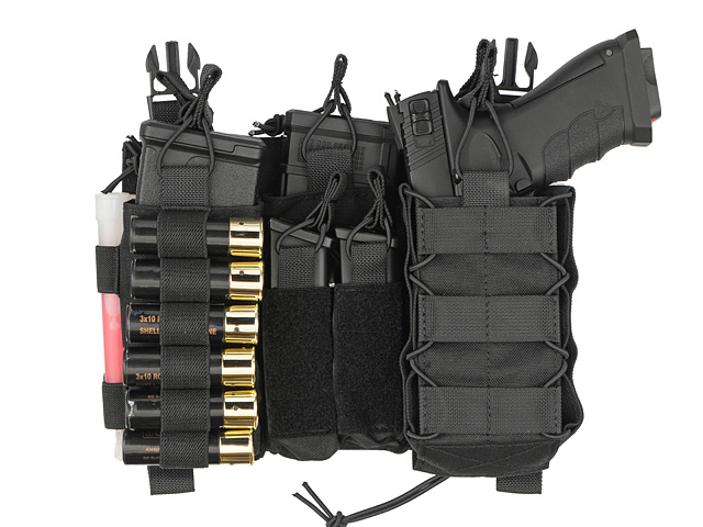 Buckle Up Multi-Mission Front-Panel - Black [8FIELDS]