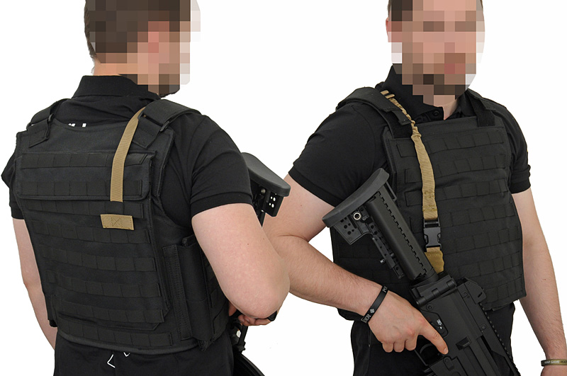 1-Point Bungee Sling w/ MOLLE Attachment - Olive [8FIELDS]