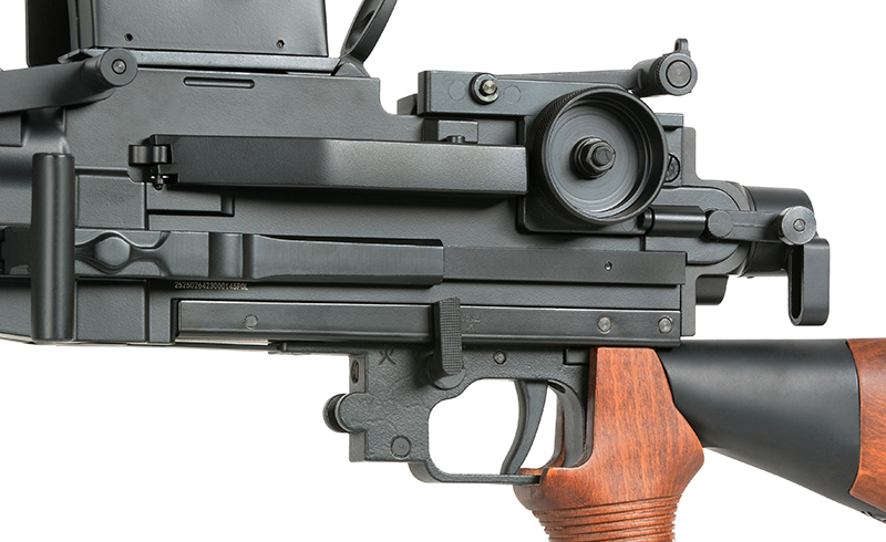 Japan Type 96 MG, max 0,5J AEG, Echtholz, optimierte Drosselung