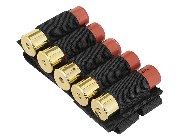 5rd Shotgun Shell Panel - Black [8FIELDS]