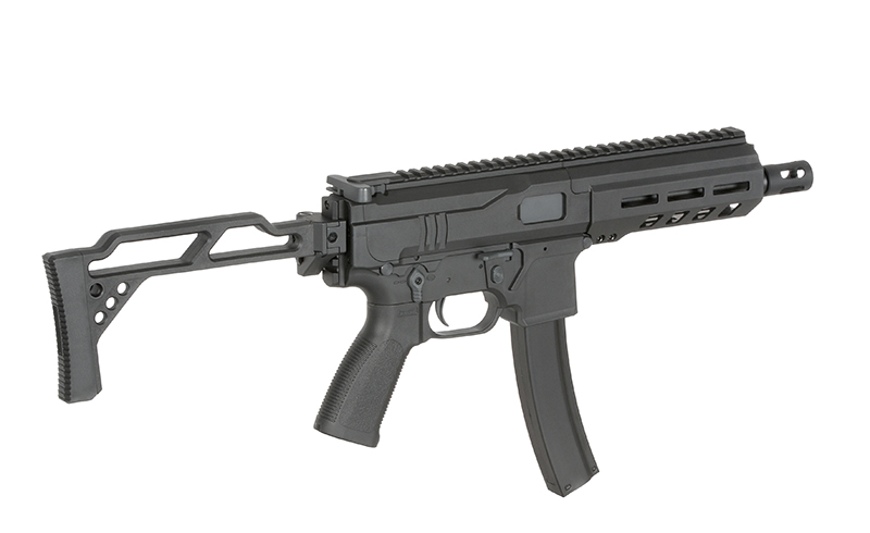 DMP-9 0,5J AEG mit Bluetooth Eshooter ETU, normale Drosselung