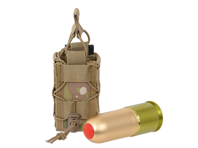 Belt Mounted 40mm Grenade Speed Pouch - Multicamo [8FIELDS]