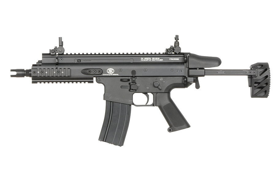 FN SCAR-SC Subcarbine mit EShooter ETU, max 0,5J AEG