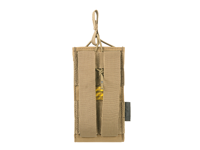 5.56/9mm Open Top Single Magazine Combo Pouch - Coyote Brown [EM]