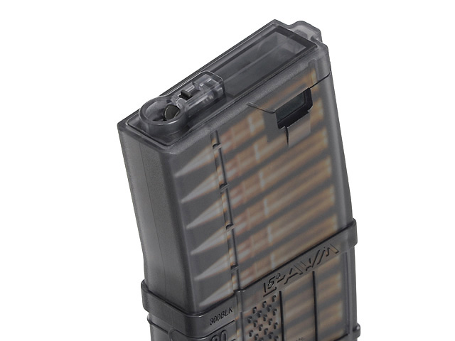 190rds Lancer L5 AWM '300 Blackout' Magazin für M4/AR15, TAN