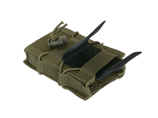 Belt-Mounted Versatile rifle magazine pouch - Olive