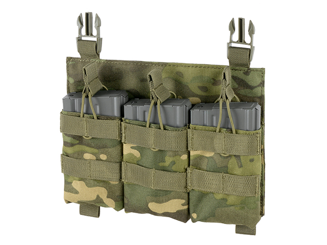 Buckle Up Triple SR25/AR-10/M14/SCAR-H Pouch Panel - MT