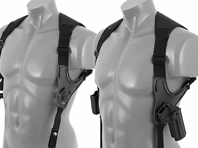 Airsoft Shoulder Harness - Black [Amomax]
