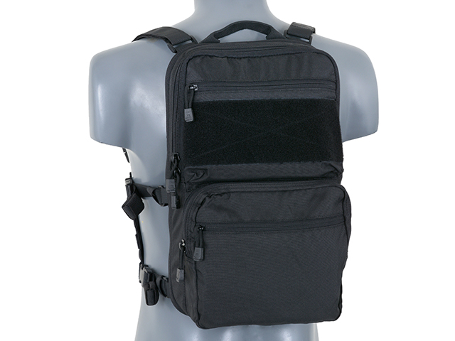 Backpack w/ MOLLE Front Panel - Black [8FIELDS]