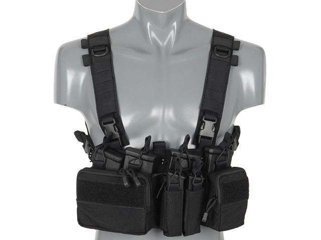 Buckle Up Recce/Sniper Chest Rig - Black [8FIELDS PREMIUM]