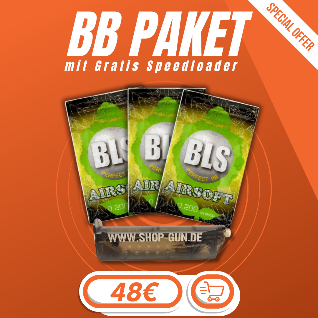 0.20g BLS BIO Sparpaket mit Speedloader