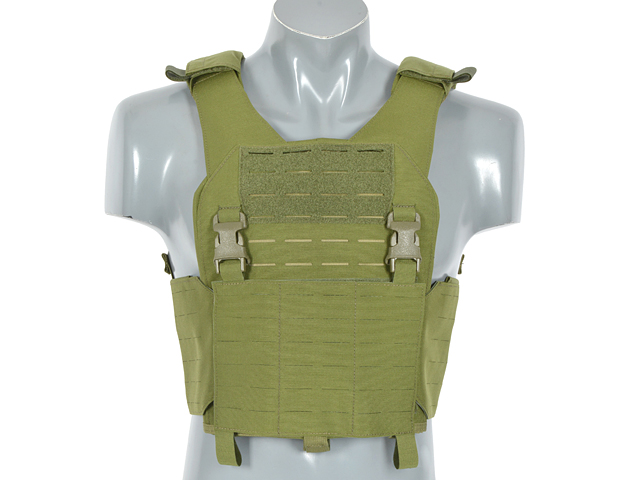 Buckle-Up Laser Cut Plate Carrier - Olive Cordura [8FIELDS PREMIUM]