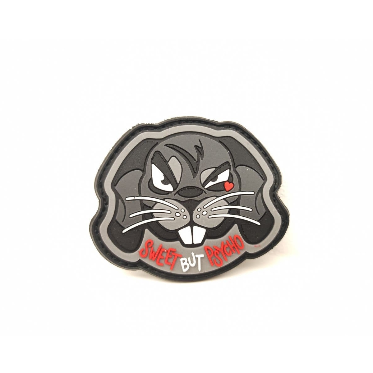 "Sweet but..."-Patch (grau)