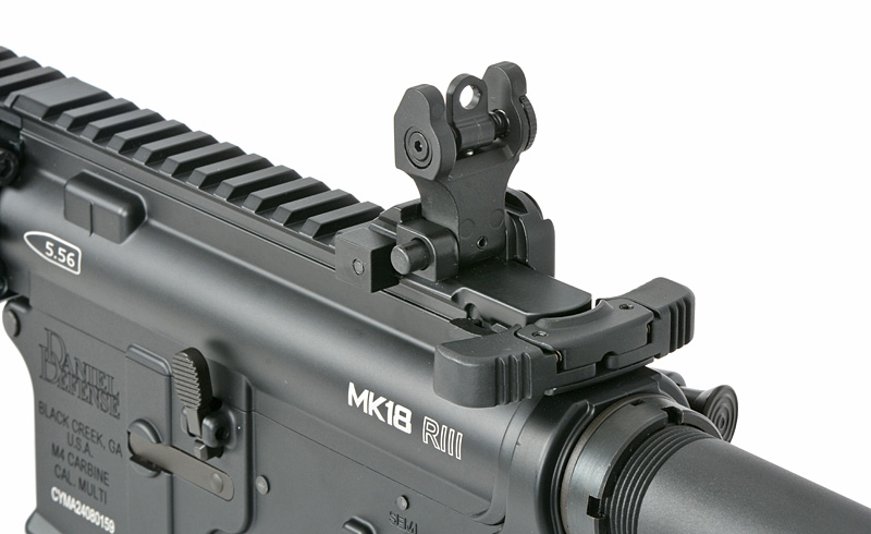 Daniel Defense MK18 RIII 10.3" S-AEG mit Eshooter ETU, Schwarz