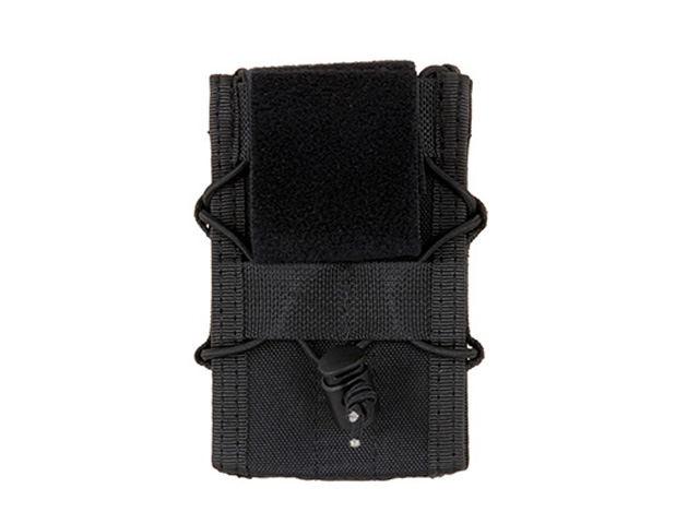 Belt-Mounted Versatile rifle magazine pouch - Black