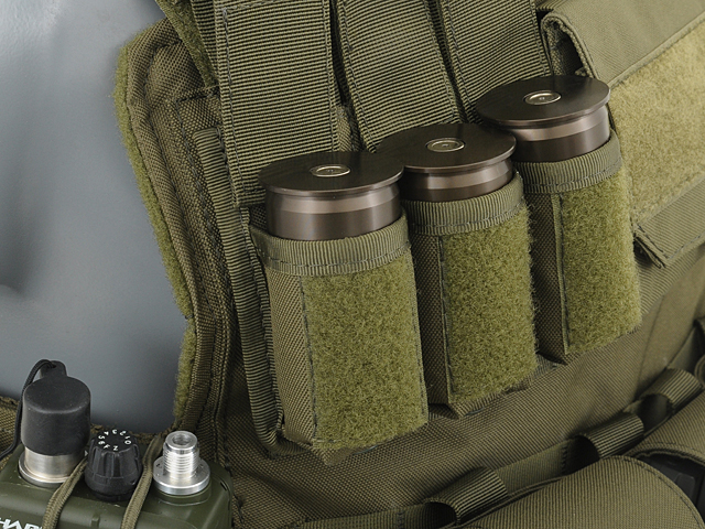 Triple 40MM Grenade Pouch - Olive [8FIELDS] - Restposten