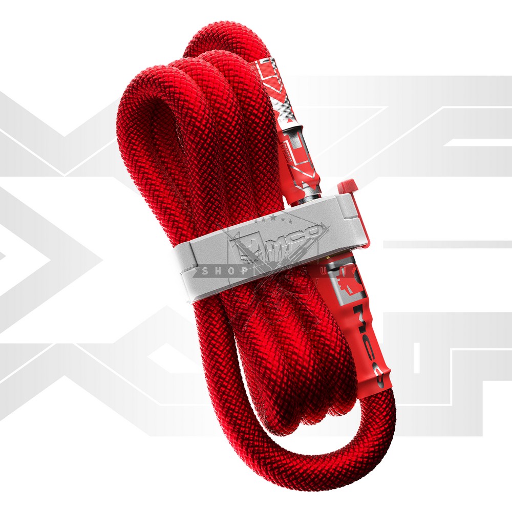 HPA Line XF V2, Überlänge, ultra-fexible, Foster-Fittings (Maraudr.co) (Red)