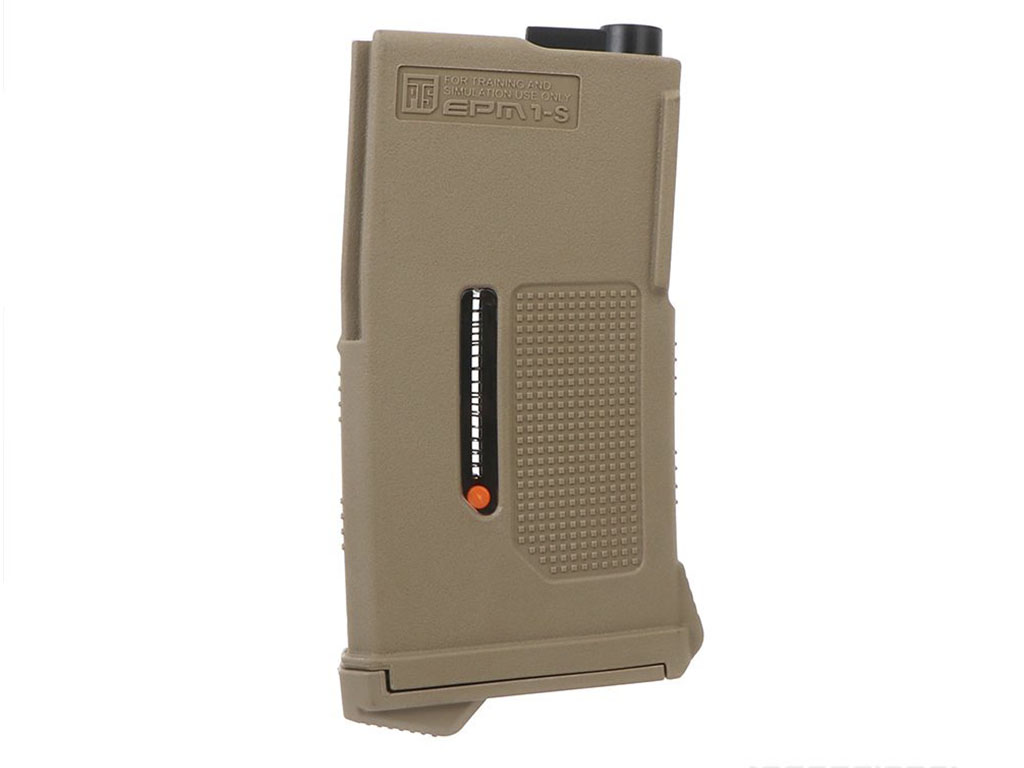 170rds PTS EPM1-Short 'Enhanced' AR Midcap Magazin, TAN