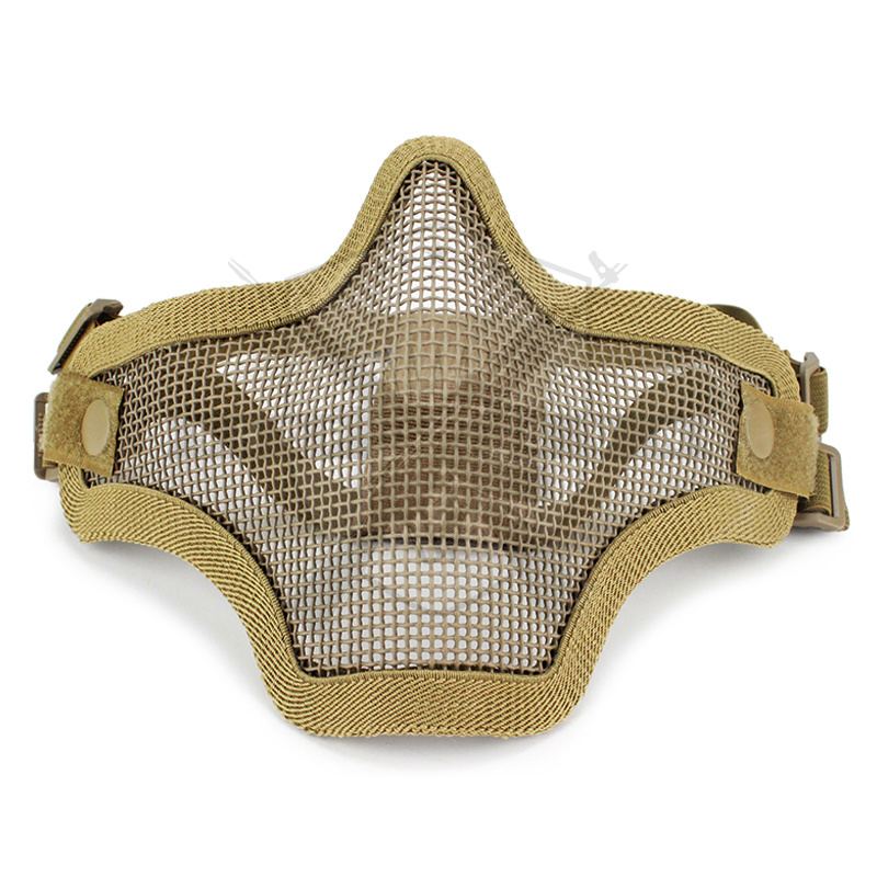 Basic Gittermaske (Tan)