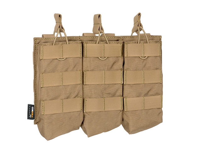 Open Top Triple 7.62x39 AK Mag Pouch - CB