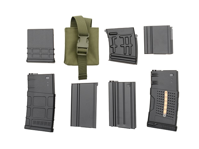 Sniper Rifle Mag Pouch - Olive [8FIELDS]