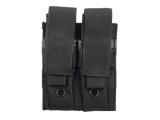 Double pouch for pistol magazines - black [8FIELDS]