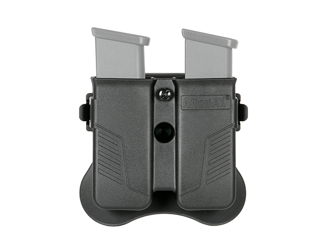 Amomax Per-fit polymer pouch for pistols magazines - Black [Amomax]
