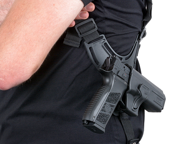 Airsoft Single shoulder harness - Black [Amomax]