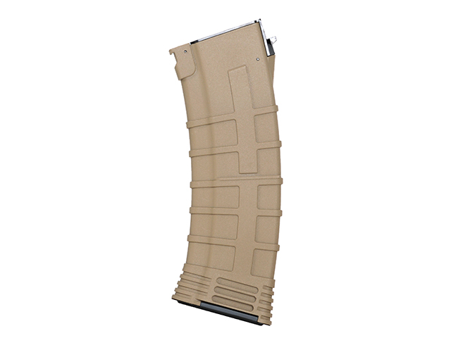 130rds AK74 Reinforced Polymer Midcap Magazin, Dark Earth