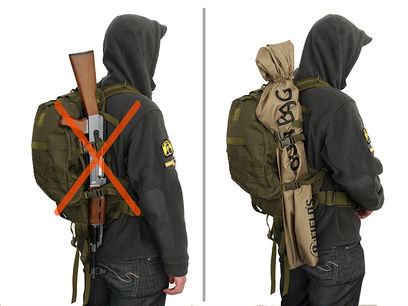 Carrying Bag for Airsoft Rifle - Coyote [8FIELDS]