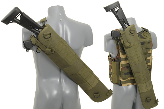 Back Scabbard for Shotgun - Coyote [8FIELDS]