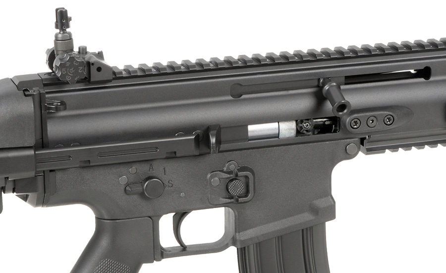 FN SCAR-SC Subcarbine mit EShooter ETU, max 0,5J AEG