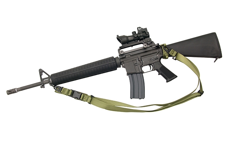 Cotton gun sling for MP5/G3/M4 series - black [8FIELDS]