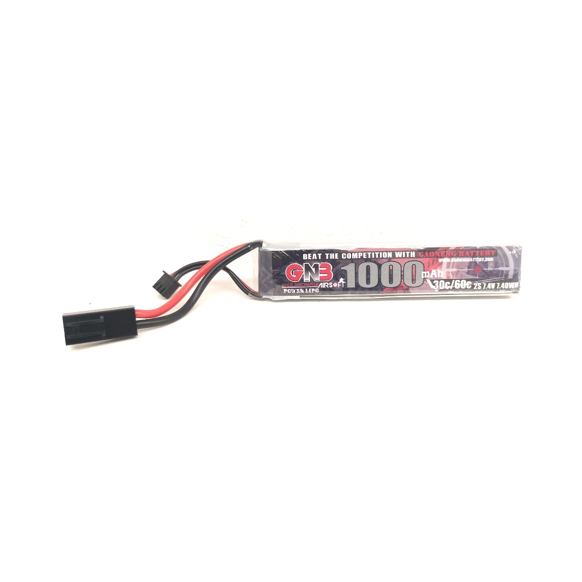 Stick-Type 1000MAH 2S 30/60C LIPO (J-TAC GAONENG)