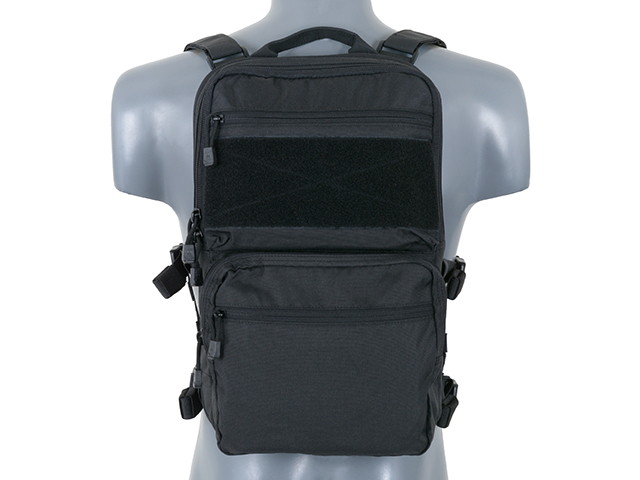 Backpack w/ MOLLE Front Panel - Black [8FIELDS]