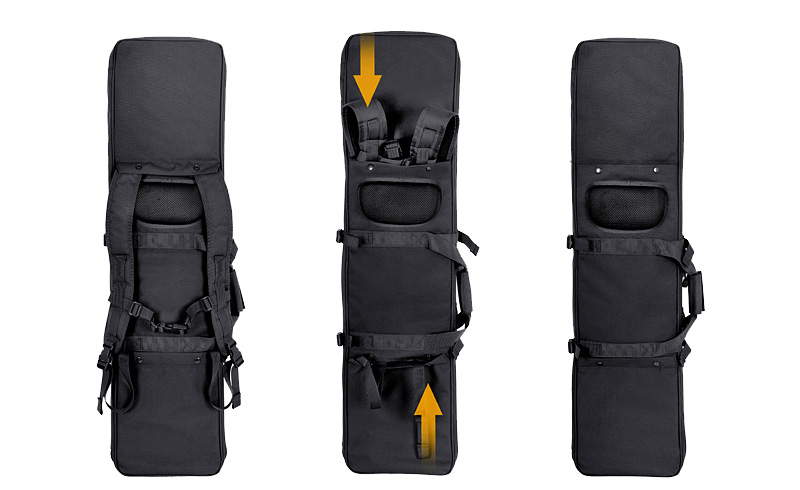 Double weapon case 103cm - Black [8FIELDS]