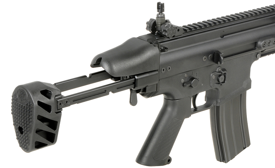 FN SCAR-SC Subcarbine mit EShooter ETU, max 0,5J AEG